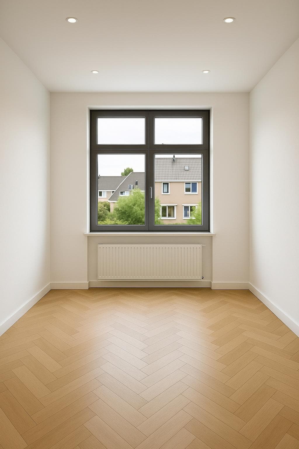 Opgeleverde gezinswoning na renovatie