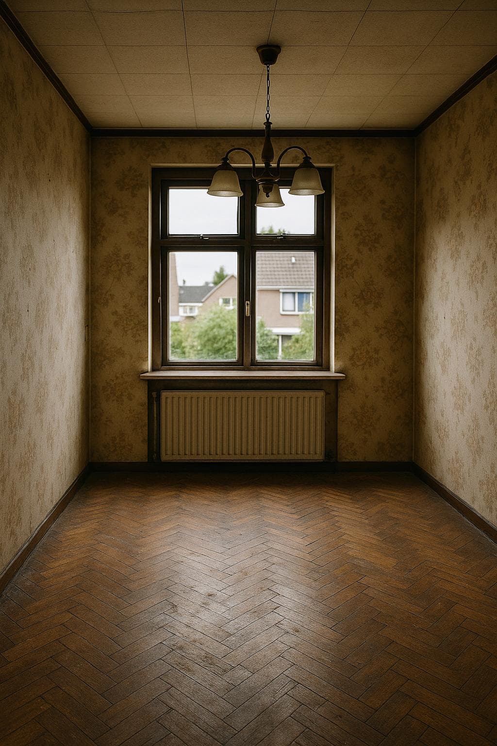 Gezinswoning voor de totaalrenovatie